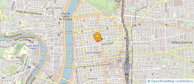 localisation de l'entreprise CARREL LYCEE PROFESSIONNEL ET TECHNOLOGIQUE à LYON