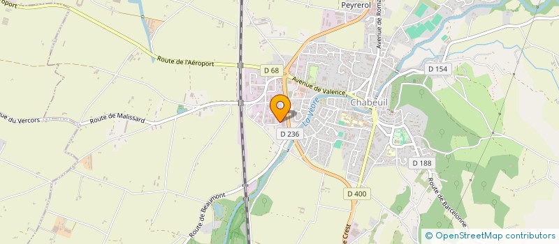 localisation de l'entreprise CARRELAGE 26 à CHABEUIL