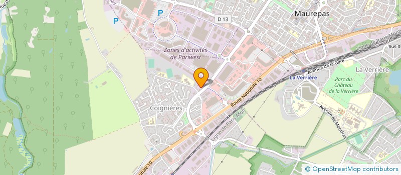 localisation de l'entreprise CARRELAGE BATIRENOV  COIGNIERES