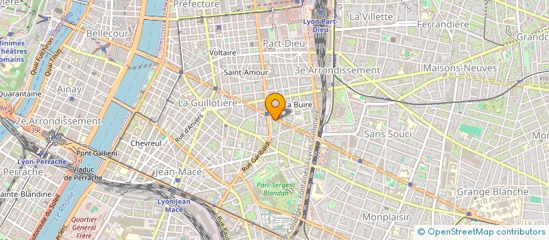 localisation de l'entreprise CARRELAGE BRUSSON à LYON