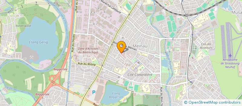 localisation de l'entreprise CARRELAGE CF GRAND EST à STRASBOURG