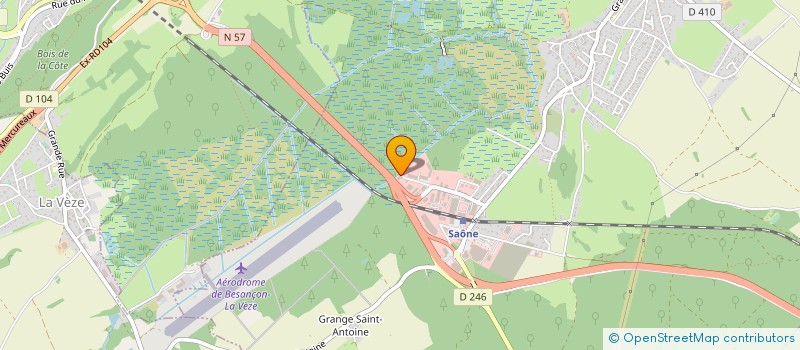 localisation de l'entreprise CARRELAGE CLIMENT à SAONE