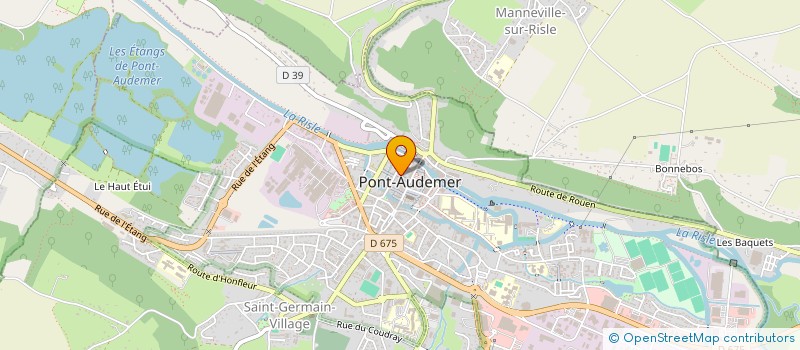 localisation de l'entreprise CARRELAGE & CO à PONT-AUDEMER