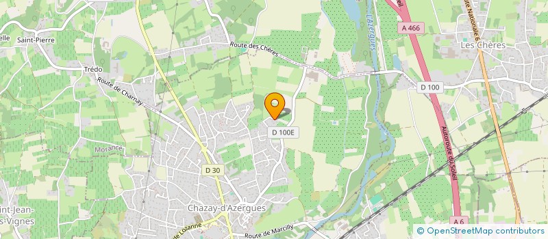 localisation de l'entreprise CARRELAGE DEBARD à CHAZAY-D'AZERGUES