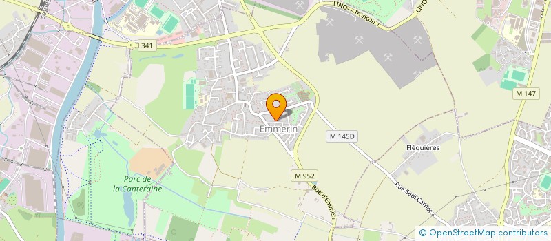 localisation de l'entreprise CARRELAGE DU PEVELE  EMMERIN