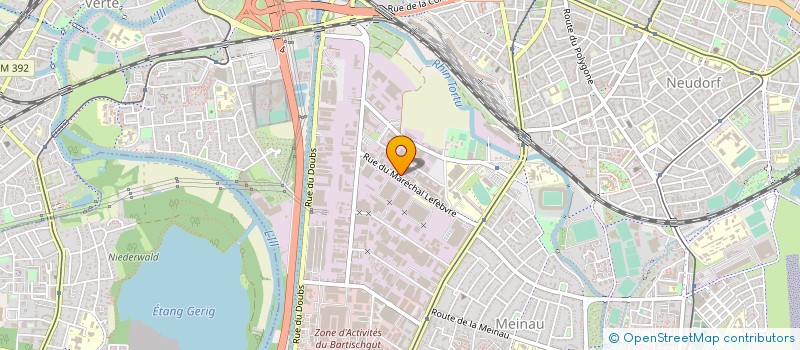 localisation de l'entreprise CARRELAGE EREN GROUP à STRASBOURG