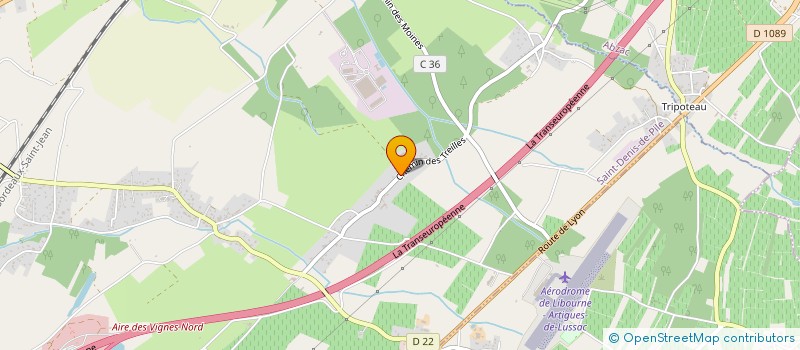 localisation de l'entreprise CARRELAGE EYGRETEAU  SAINT-DENIS-DE-PILE