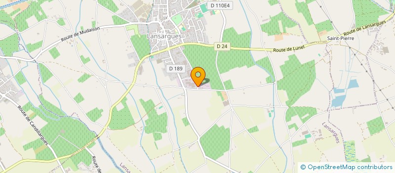 localisation de l'entreprise CARRELAGE FAIENCE DU SOLEIL  LANSARGUES