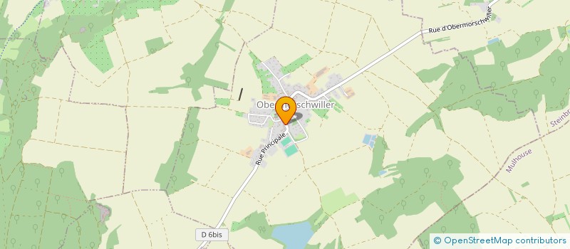 localisation de l'entreprise CARRELAGE FRICKERT & FILS  OBERMORSCHWILLER