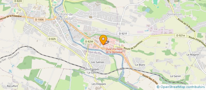 localisation de l'entreprise CARRELAGE GOMEZ FILS  LE PONT-DE-BEAUVOISIN