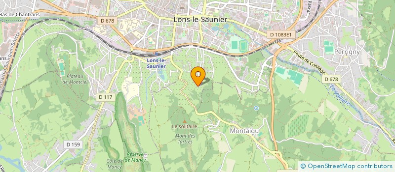 localisation de l'entreprise CARRELAGE GRAPPIN à LONS-LE-SAUNIER