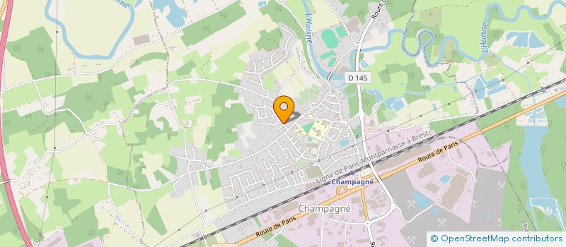 localisation de l'entreprise CARRELAGE GUILHOME  CHAMPAGNE