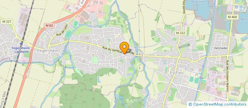 localisation de l'entreprise CARRELAGE KEVIN CAILLET  FEGERSHEIM