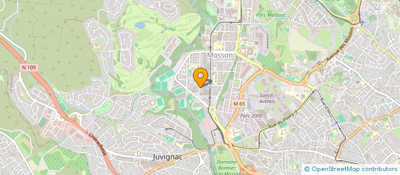localisation de l'entreprise CARRELAGE LANGUEDOC à MONTPELLIER