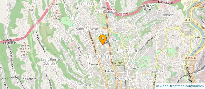 localisation de l'entreprise CARRELAGE-MACONNERIE-RENOVATION  NICE