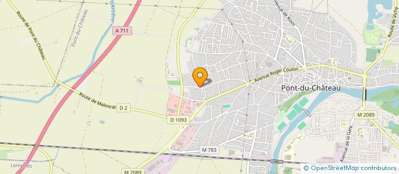 localisation de l'entreprise CARRELAGE MARTINS  PONT-DU-CHATEAU