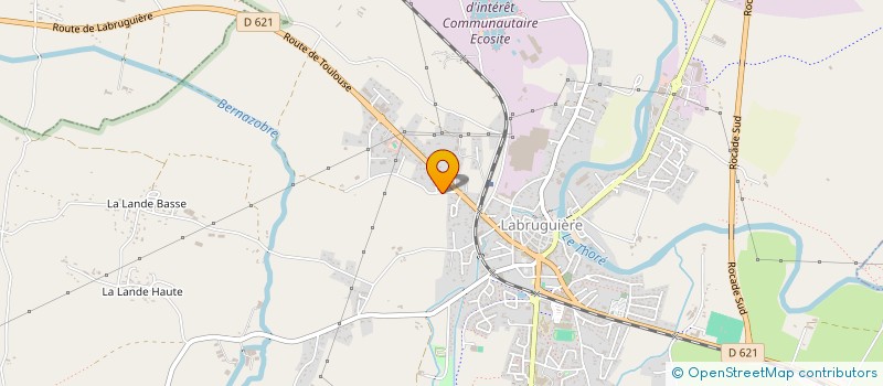 localisation de l'entreprise CARRELAGE PISCINE PLUS  LABRUGUIERE