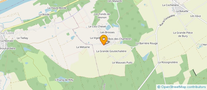 localisation de l'entreprise CARRELAGE PRO 41  CHAUMONT-SUR-LOIRE