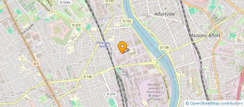 localisation de l'entreprise CARRELAGE REVETEMENT FIORE à VITRY-SUR-SEINE