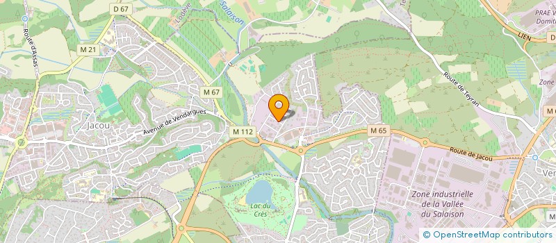 localisation de l'entreprise CARRELAGE REVETEMENT MERIDIONAL à LE CRES