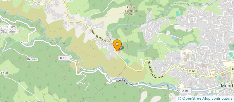 localisation de l'entreprise CARRELAGE REYNAUD  ESSERTINES-EN-CHATELNEUF