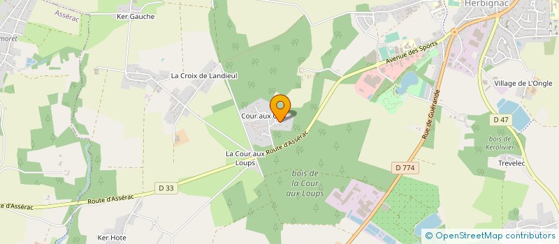 localisation de l'entreprise CARRELAGE & TRADITION à HERBIGNAC