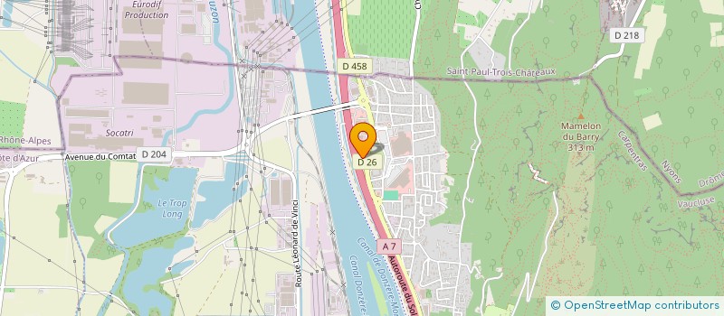 localisation de l'entreprise CARRELAGE X FACTORY  BOLLENE