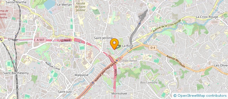 localisation de l'entreprise CARRELAGES ALMA à MARSEILLE 13EME