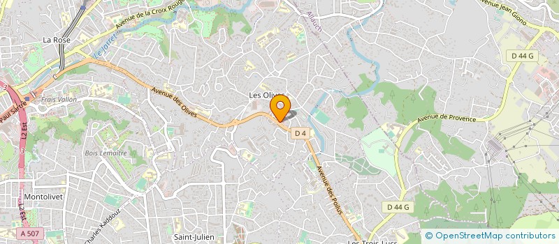 localisation de l'entreprise CARRELAGES DES OLIVES à MARSEILLE