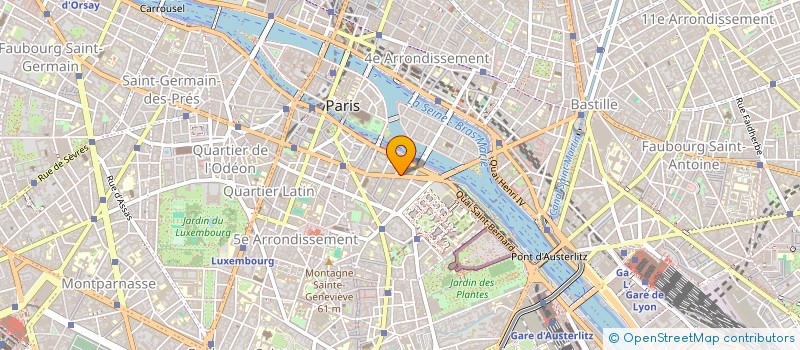 localisation de l'entreprise CARRELAGES DES SUD à PARIS