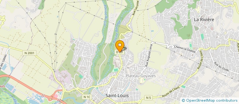 localisation de l'entreprise CARRELAGES DU SUD SOC à SAINT-LOUIS