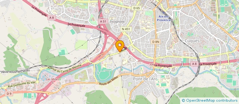 localisation de l'entreprise CARRELAGES ET MATERIAUX AIXOIS  AIX-EN-PROVENCE