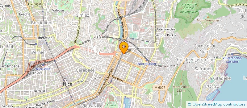 localisation de l'entreprise CARRELAGES GRAIET à NICE