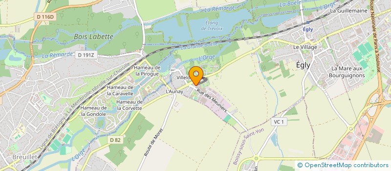 localisation de l'entreprise CARRELAGES GRANDES MARQUES  EGLY