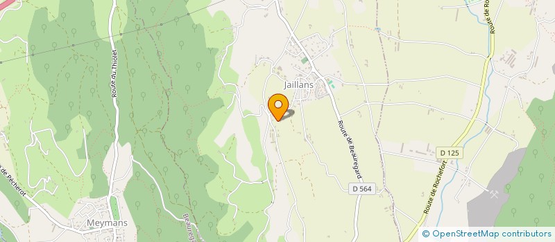 localisation de l'entreprise CARRELAGES PERRIER à CHATEAUNEUF-SUR-ISERE