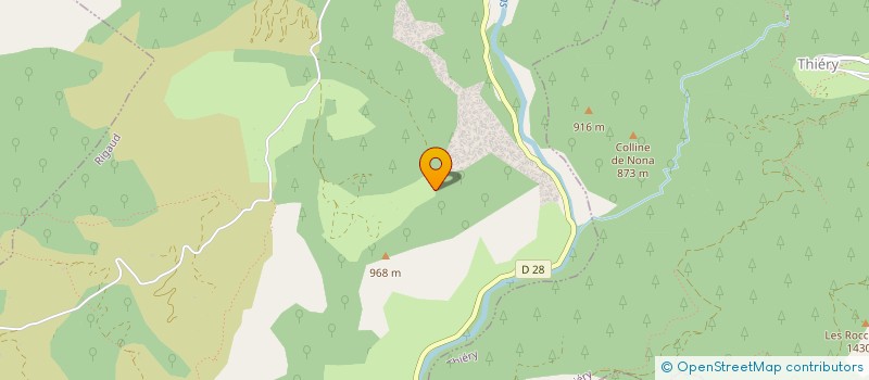 localisation de l'entreprise CARRELAGES TISSANDIE  PUGET-THENIERS