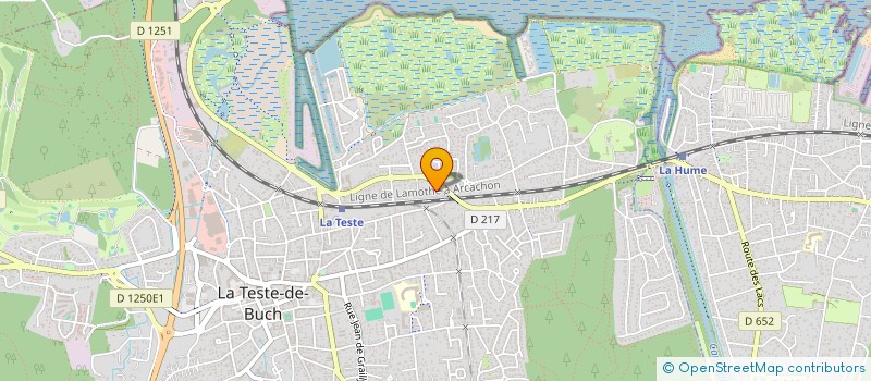 localisation de l'entreprise CARRELEURS DE BUCH  LA TESTE-DE-BUCH