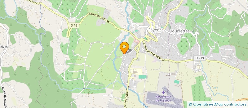 localisation de l'entreprise CARRELYS  FAYENCE