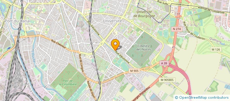 localisation de l'entreprise CARREMENT AUTOMOBILES  DIJON