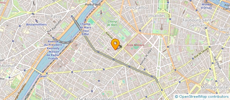 localisation de l'entreprise CARREMENT BLEU  PARIS