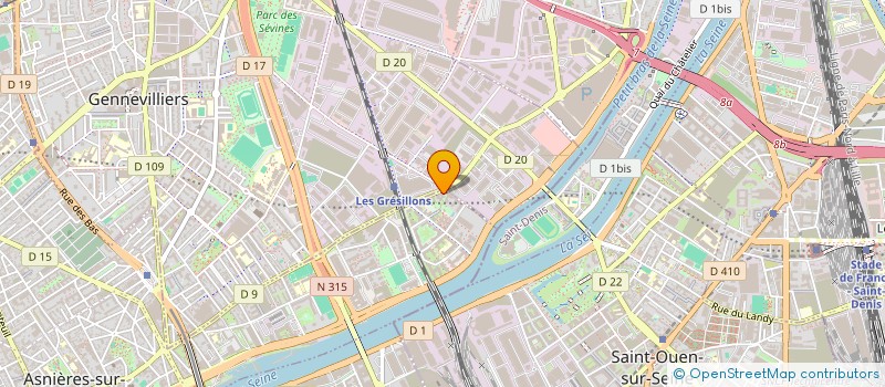 localisation de l'entreprise CARREMENT COOKIE  ASNIERES-SUR-SEINE