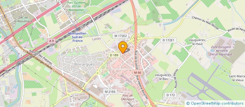 localisation de l'entreprise CARREMENT DECO  MAUGUIO