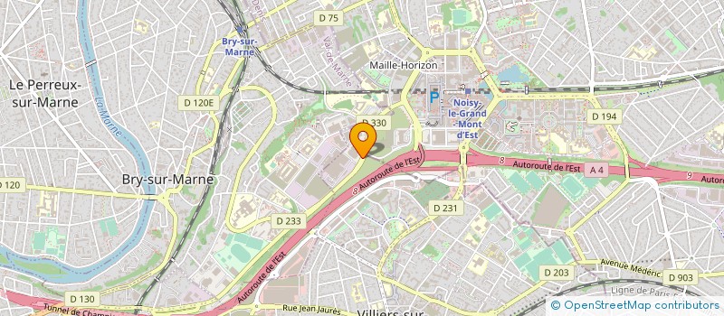 localisation de l'entreprise CARREMENT GRAPHIC  VILLIERS-SUR-MARNE