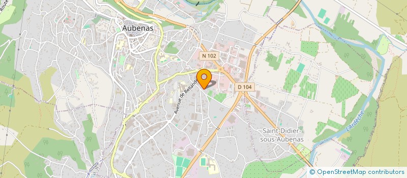 localisation de l'entreprise CARREMENT MOI à AUBENAS
