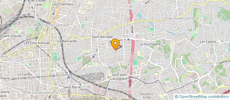 localisation de l'entreprise CARRERA à MARSEILLE