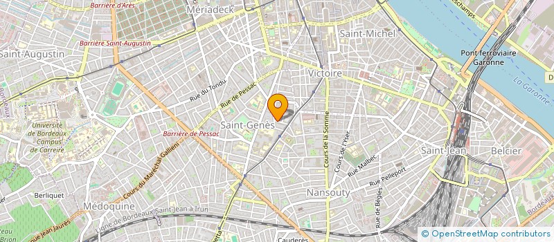 localisation de l'entreprise CARRERA  BORDEAUX