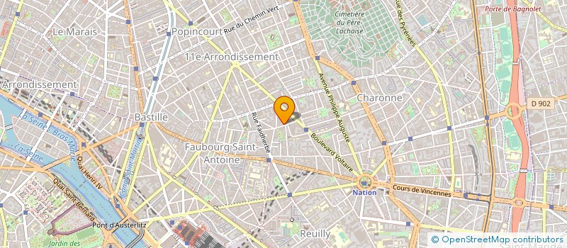 localisation de l'entreprise CARRERA OPTIC SA à PARIS