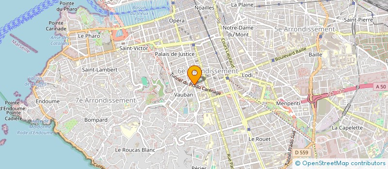 localisation de l'entreprise CARRERA PERE ET FILS SERRURERI à MARSEILLE