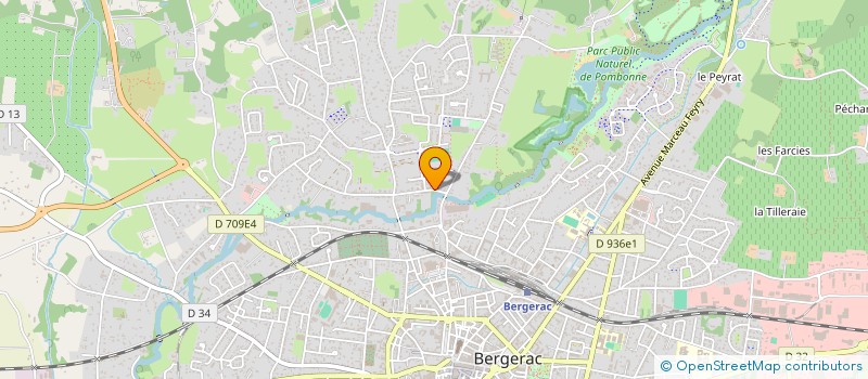 localisation de l'entreprise CARRERA SPORTS  BERGERAC