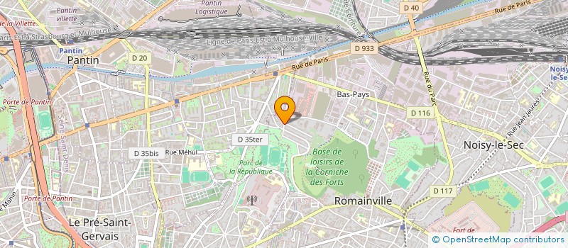 localisation de l'entreprise CARRERAS PERE ET FILS à ROMAINVILLE